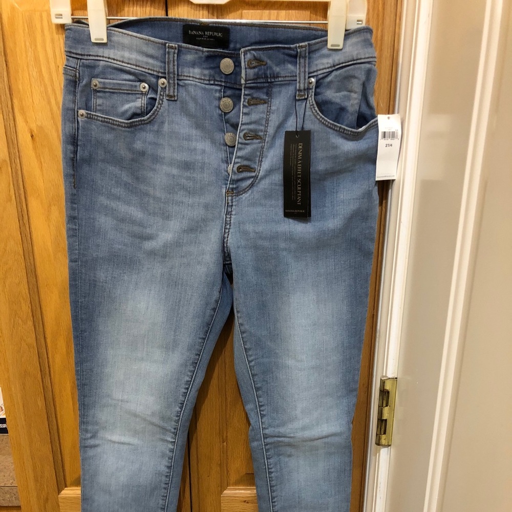 Size 27 J Crew high rise skinny jeans